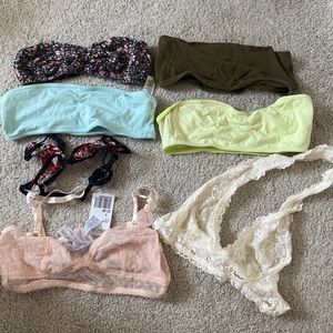 7p bralette/bandeau bundle
